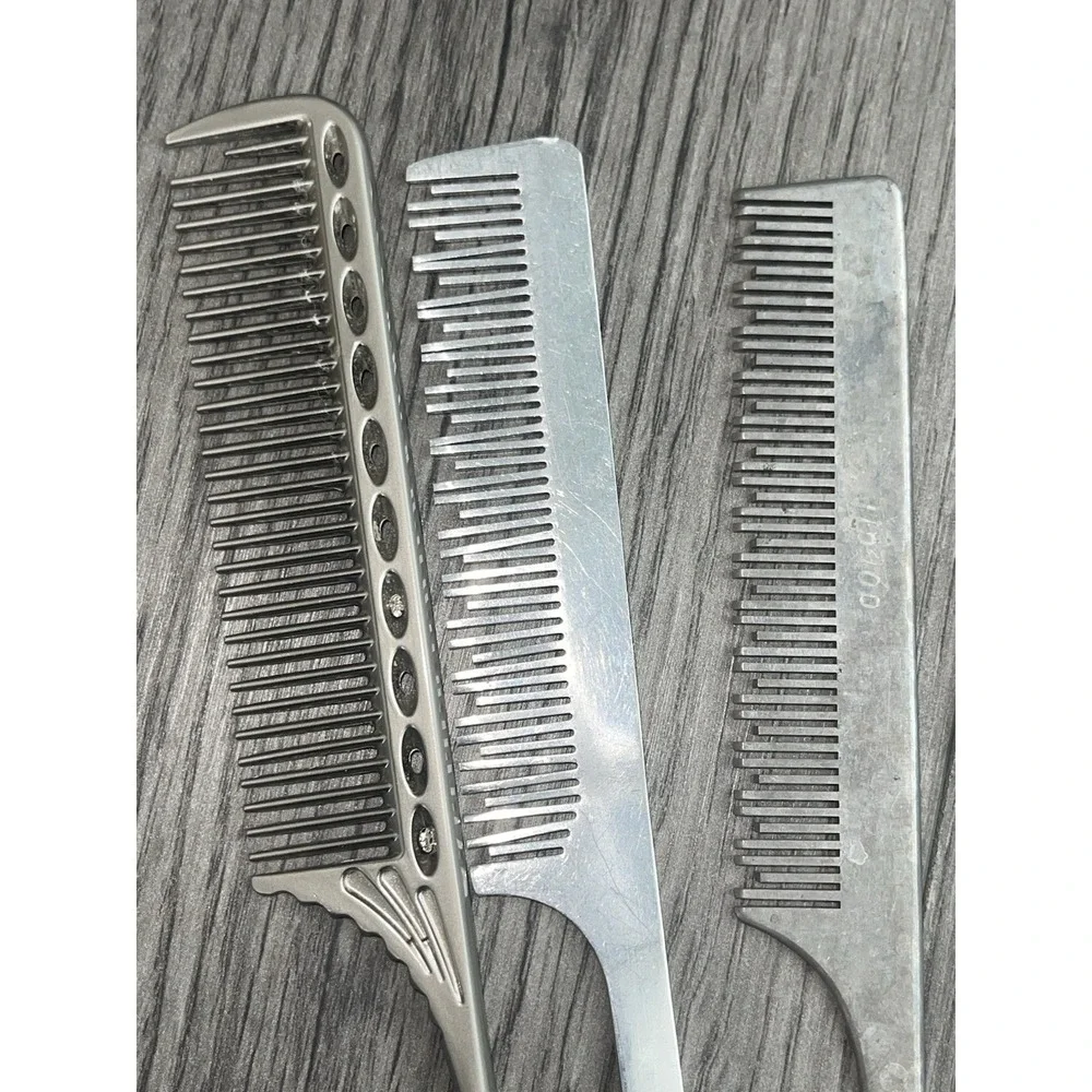 Vintage Rat Tail Combs Bundle Of 11 Combs Metal & Plastic -‎ Please Read